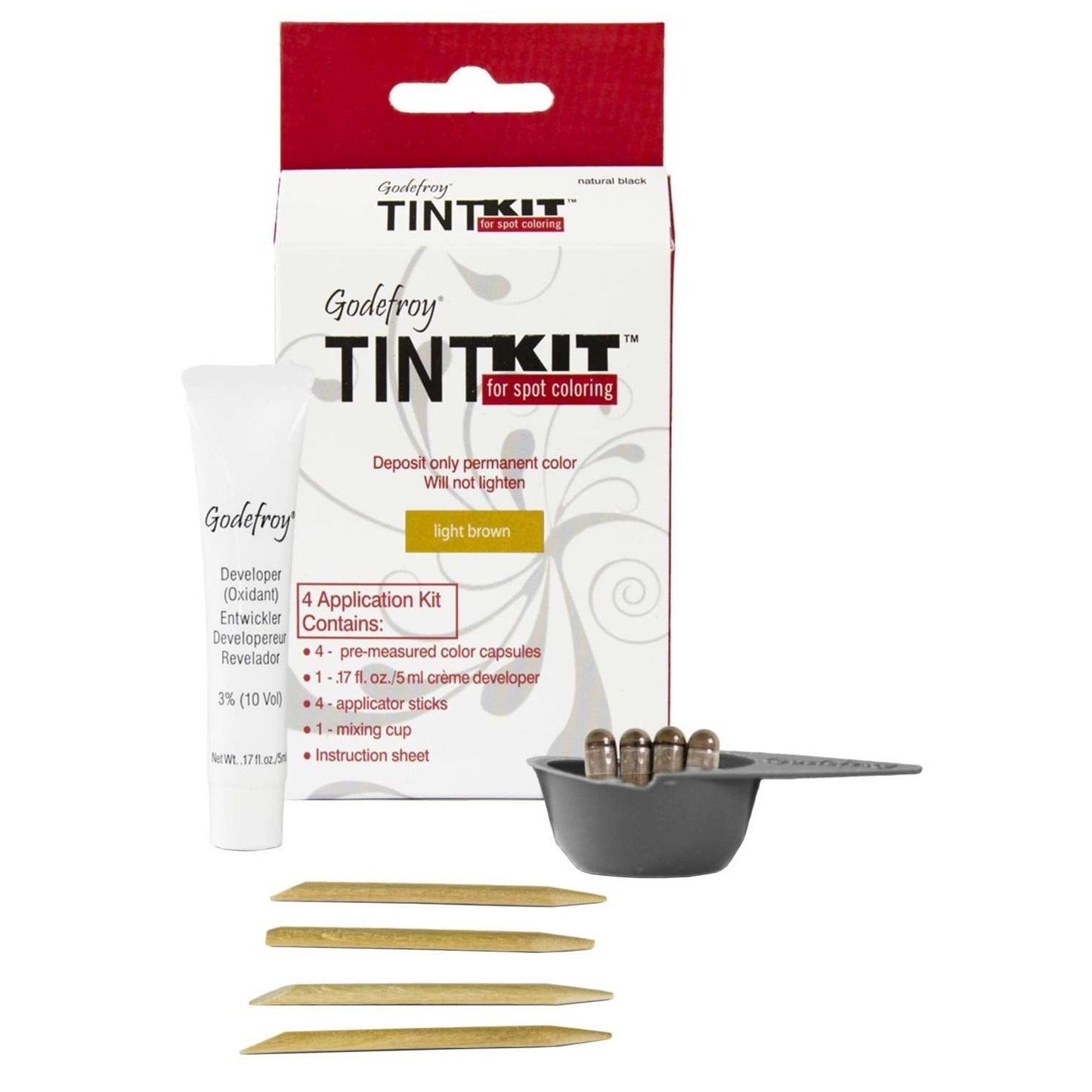 Tint Kit Light Brown Cream Consistency 4 Application Size