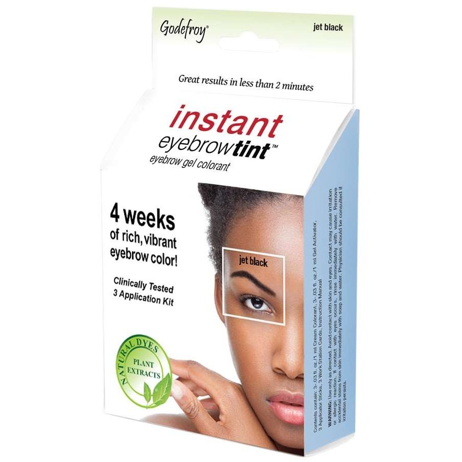 Eyebrow Tint Kit Jet Black 3 Applications