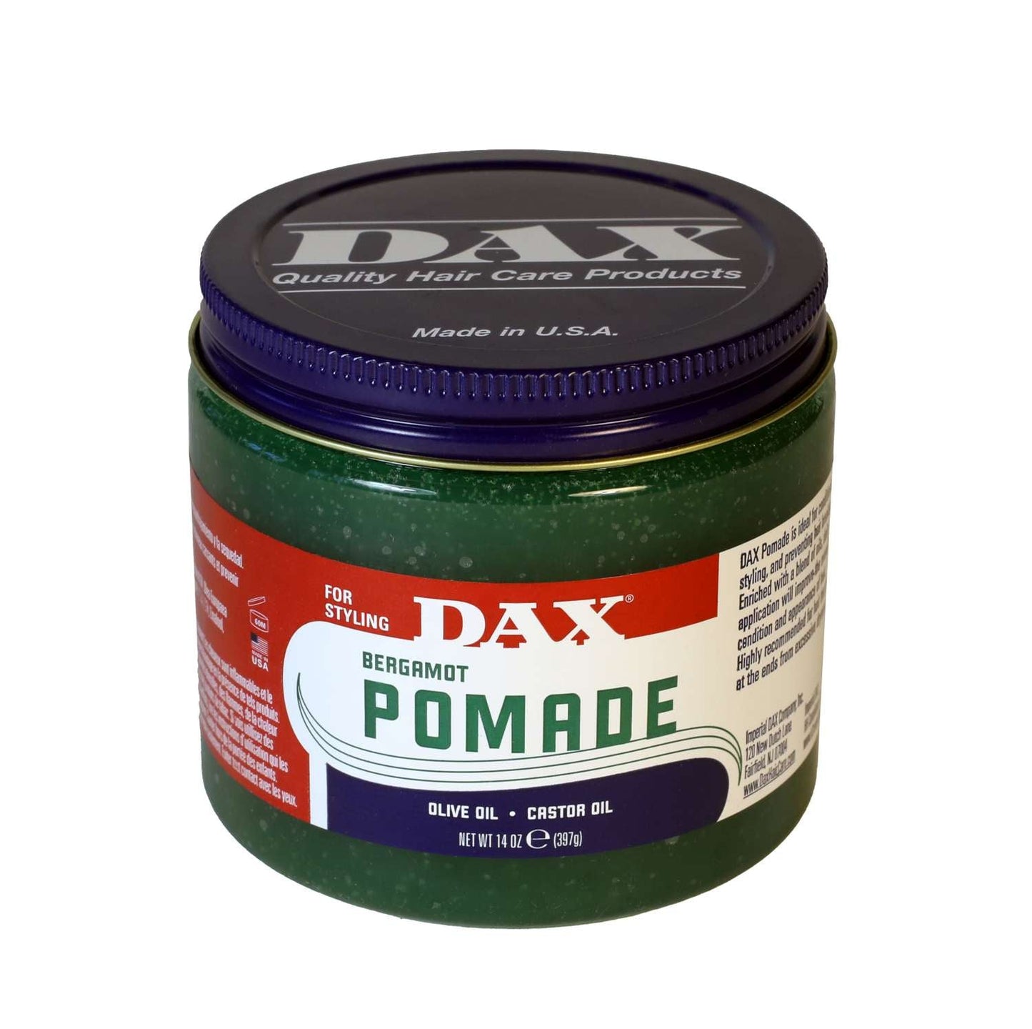 Pomade with Vegetable Oil for Weak, Fragile Hair