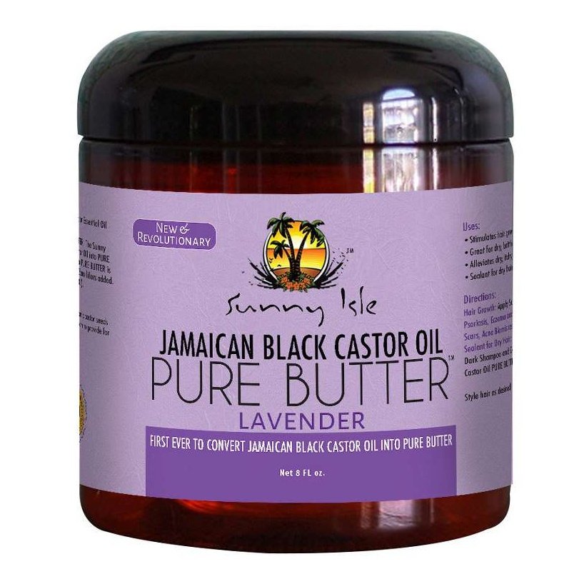 Jamaican Black Castor Oil Butter with Lavender 8 oz