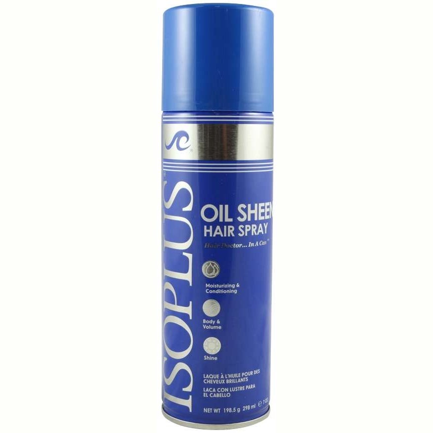 Oil Sheen Hair Spray for Wavy and Curly Hair, Concentrated Formula