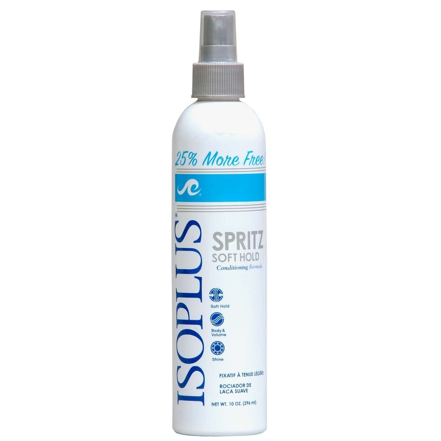 Soft Hair Spray for Shine, Volume, and Humidity Control 55% VOC