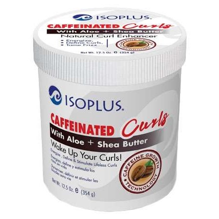 Caffeinated Curls with Aloe Shea Butter Hair Energizer