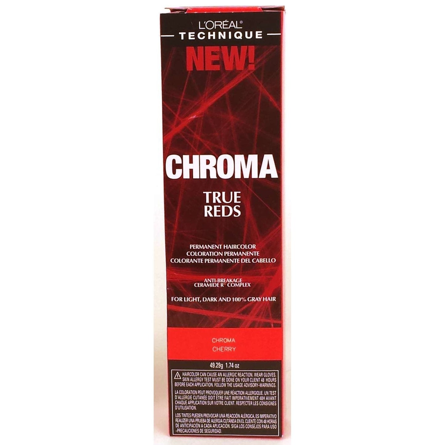Permanent Hair Color with Ceramides Complex Cherry Red