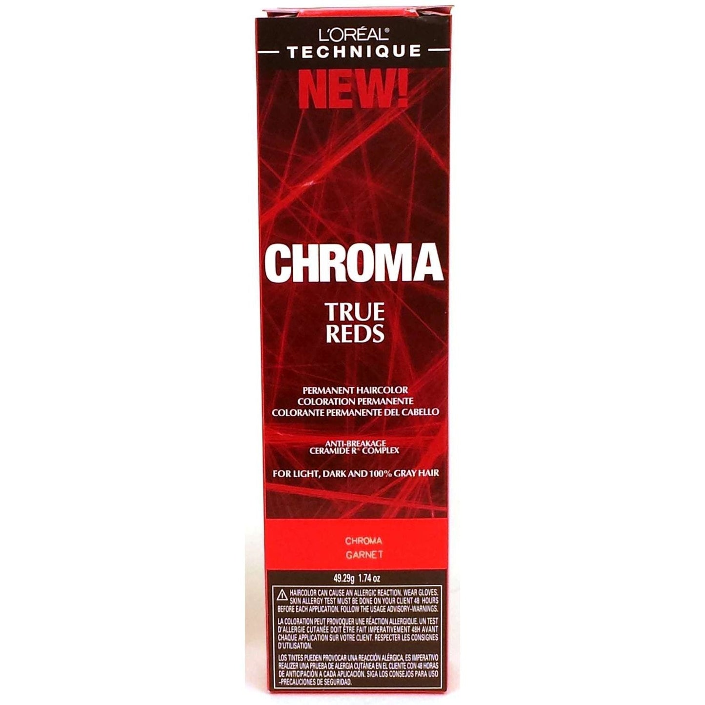Hair Color Garnet Red with Conditioning and Breakage Prevention