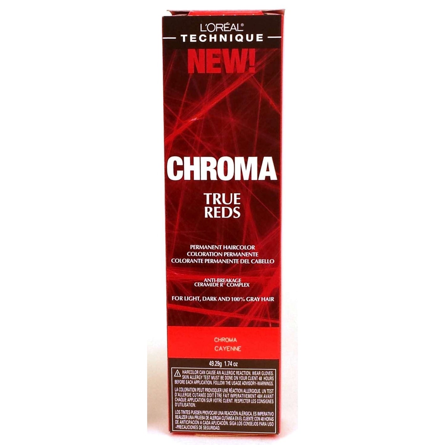 Permanent Hair Color Red Dye Technology Cayenne Red