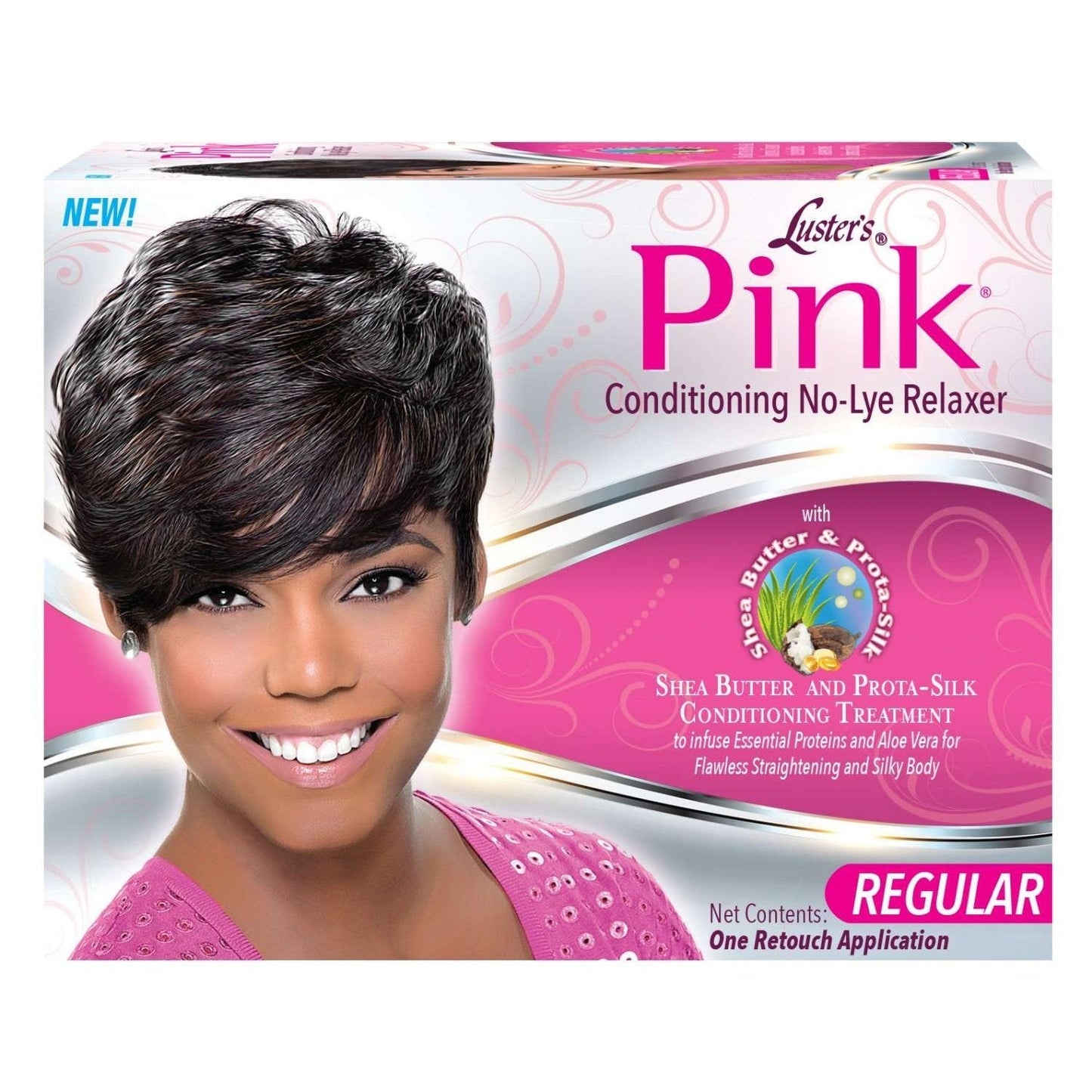 No Lye Relaxer with Shea Butter Conditioning Regular Size Touch Up