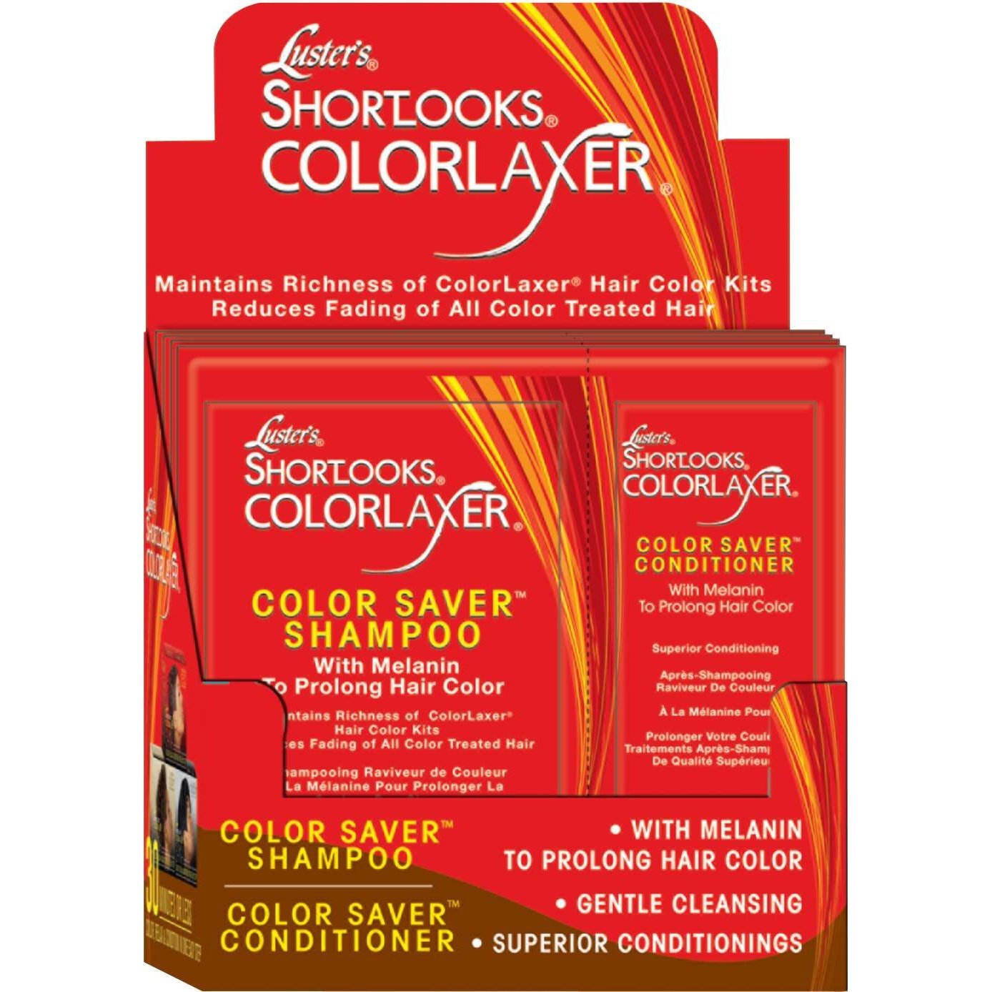 Color-Saving Shampoo and Conditioner with Melanin for Color-Treated Hair Pack