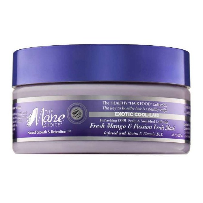 Exotic Mango Passion Fruit Hair Mask with Moisturizing Extracts