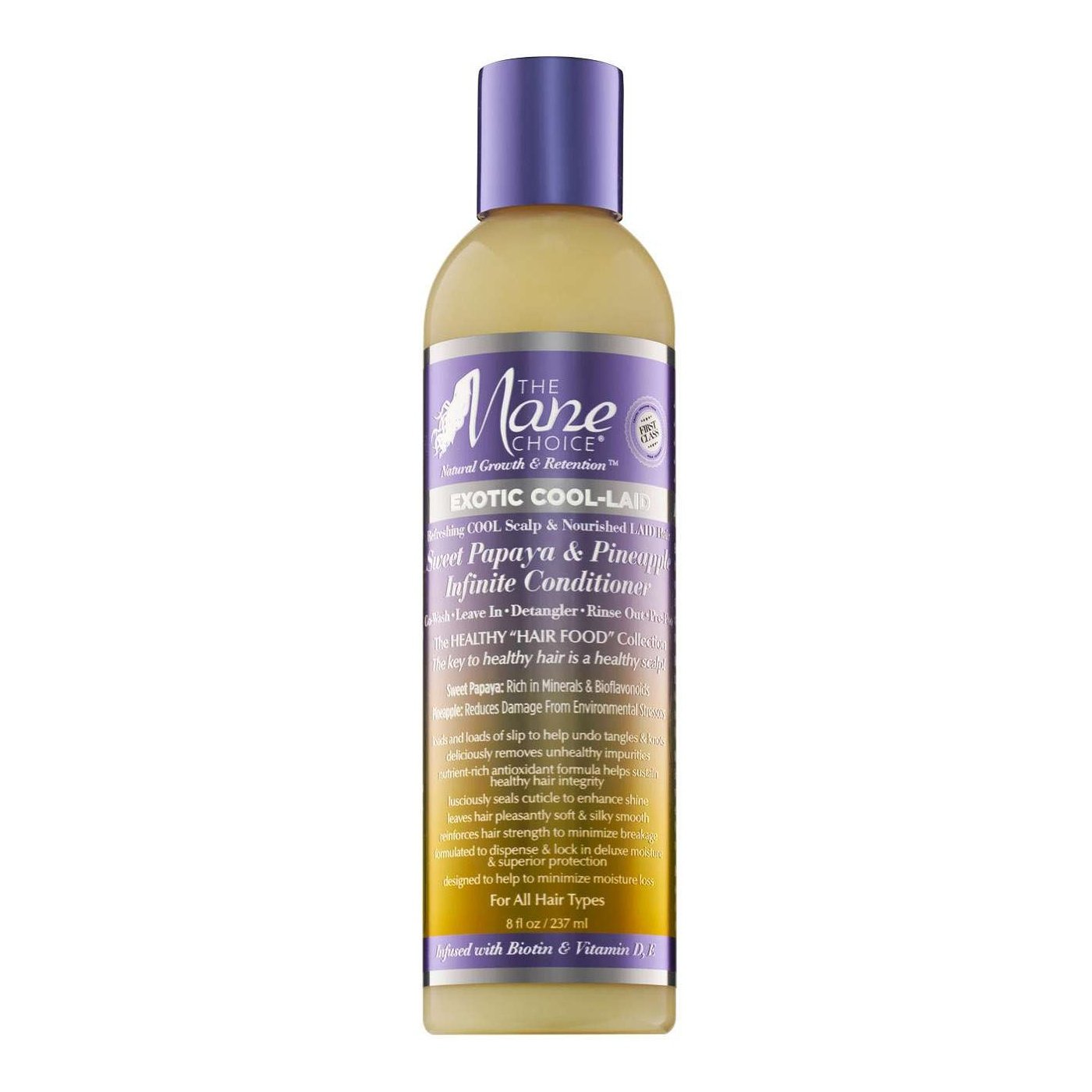 Cool-Laid Conditioner with Papaya & Pineapple for Hydrated Hair