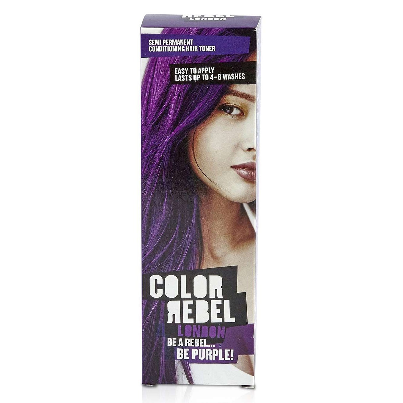 Semi Permanent Purple Hair Dye