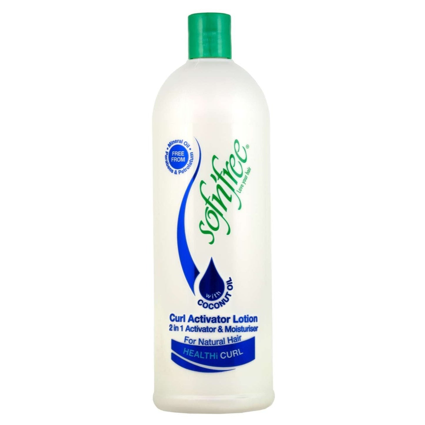 Curl Activator Lotion with Coconut Oil and Vitamin E 2-in-1 Moisturizer