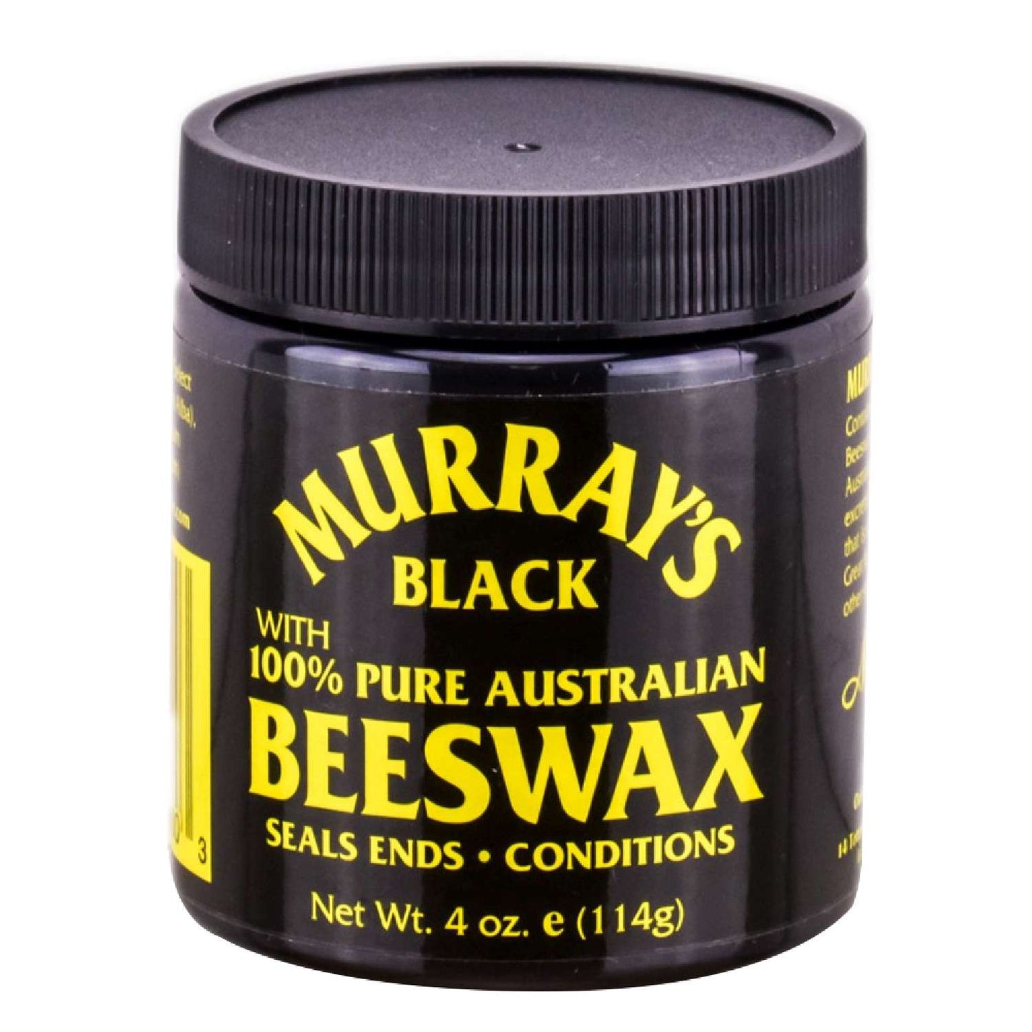 Beeswax Hair Wax Black Tint for Braids and Dreadlocks