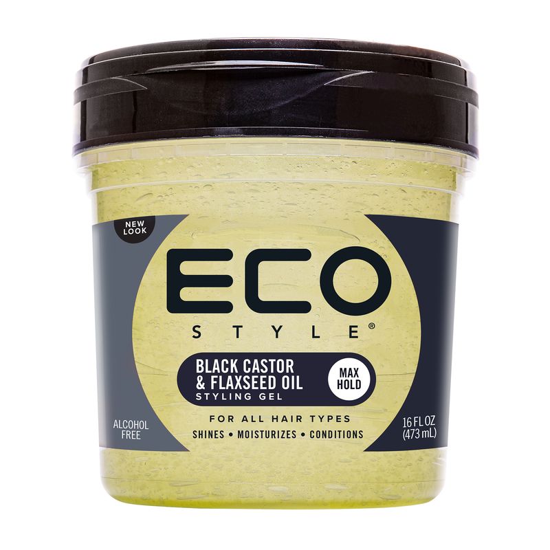 Styling Gel with Black Castor Oil & Flaxseed Oil 16 oz
