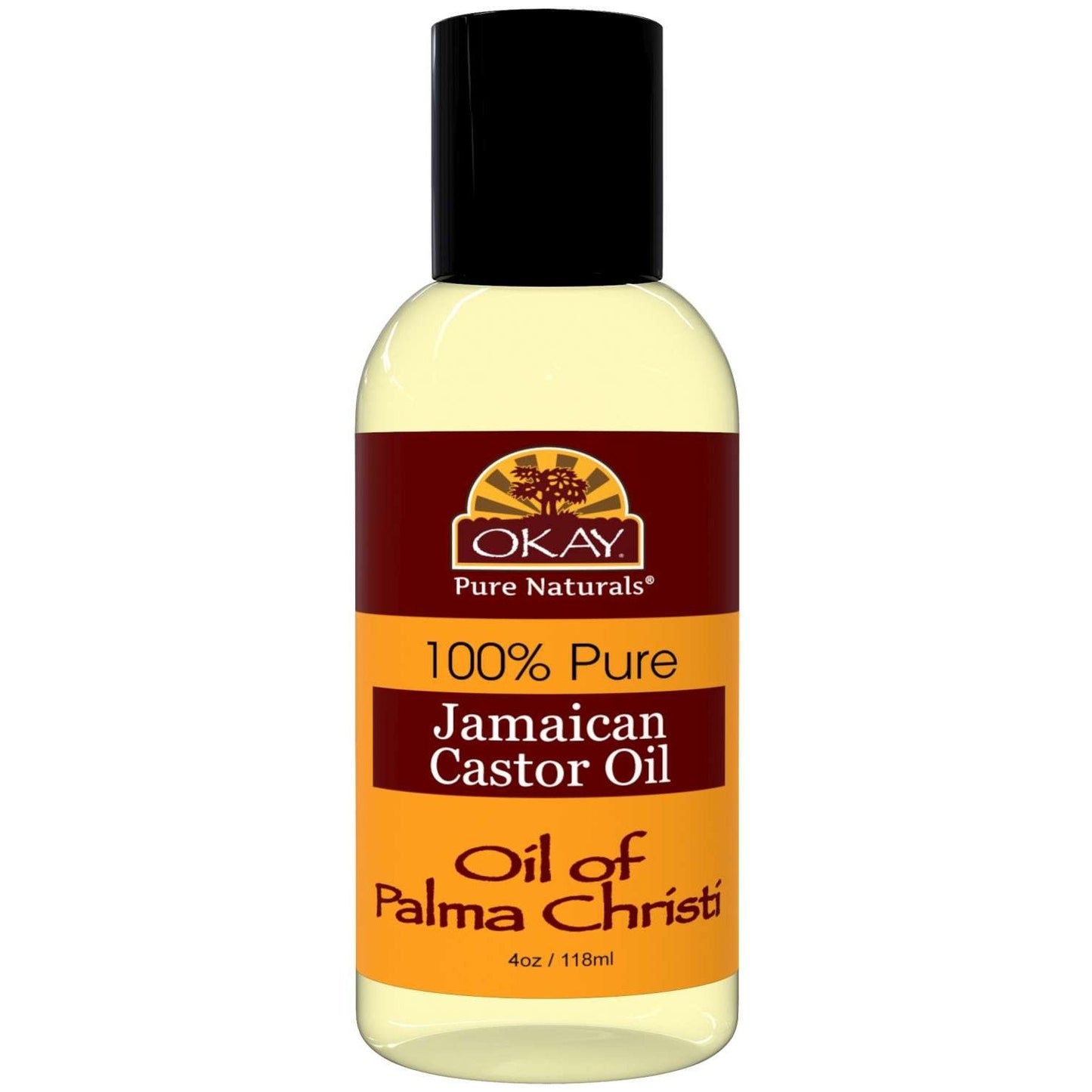100% Pure Black Jamaican Castor Oil Hair Nourishment