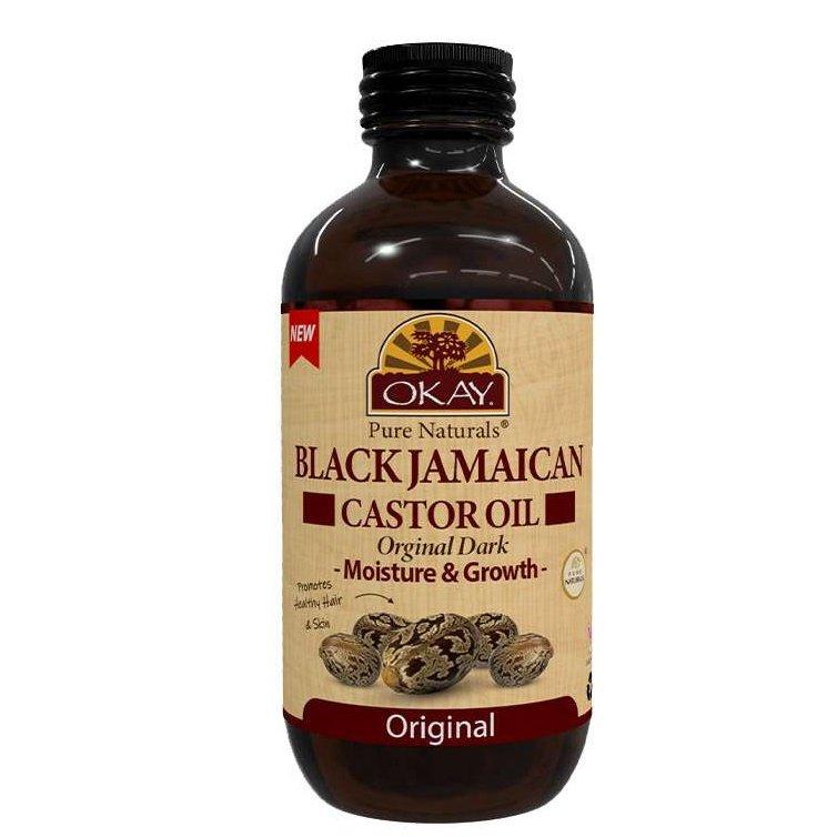 Pure Black Jamaican Castor Oil for Hair Growth and Scalp Care