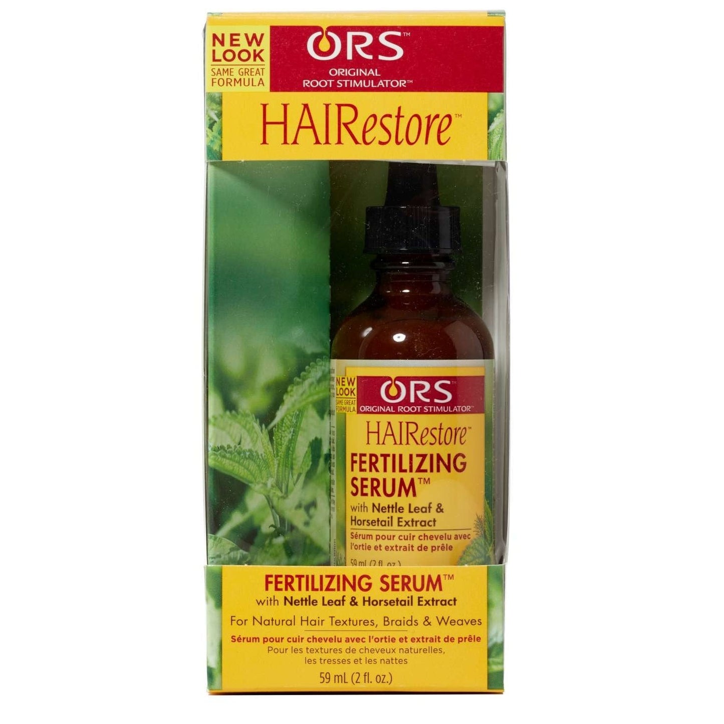 Fertilizing Serum with Nettle Leaf and Horsetail Extracts for Dry, Dull Hair