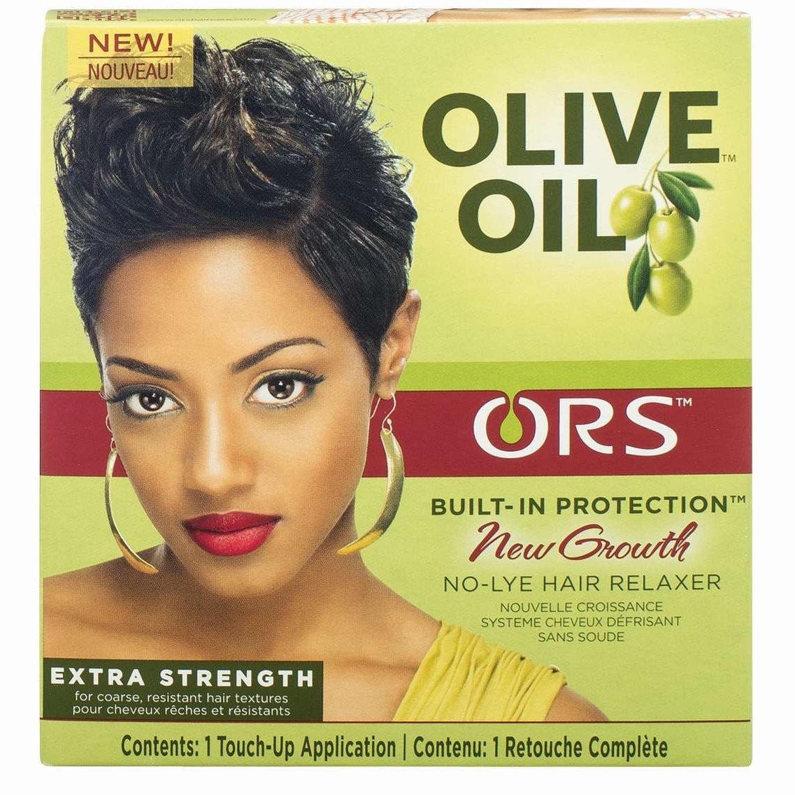 Olive Oil No Lye Touch Up Treatment for New Growth Extra Strength