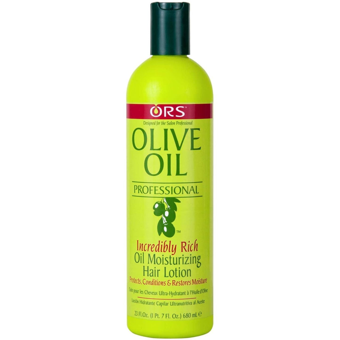 Moisturizing Lotion with Olive Oil for Hair Hydration and Heat Protection