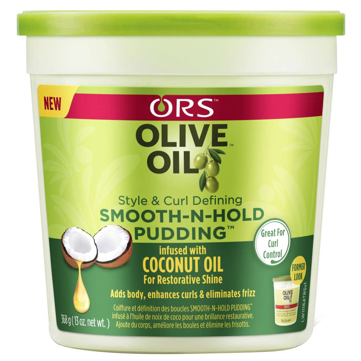 Olive Oil Smooth-N-Hold Pudding for Frizzy Hair