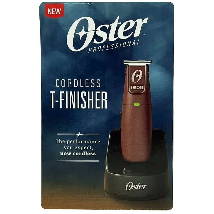 Cordless T-Finisher Hair Trimmer for All Hair Types with Long Battery Life