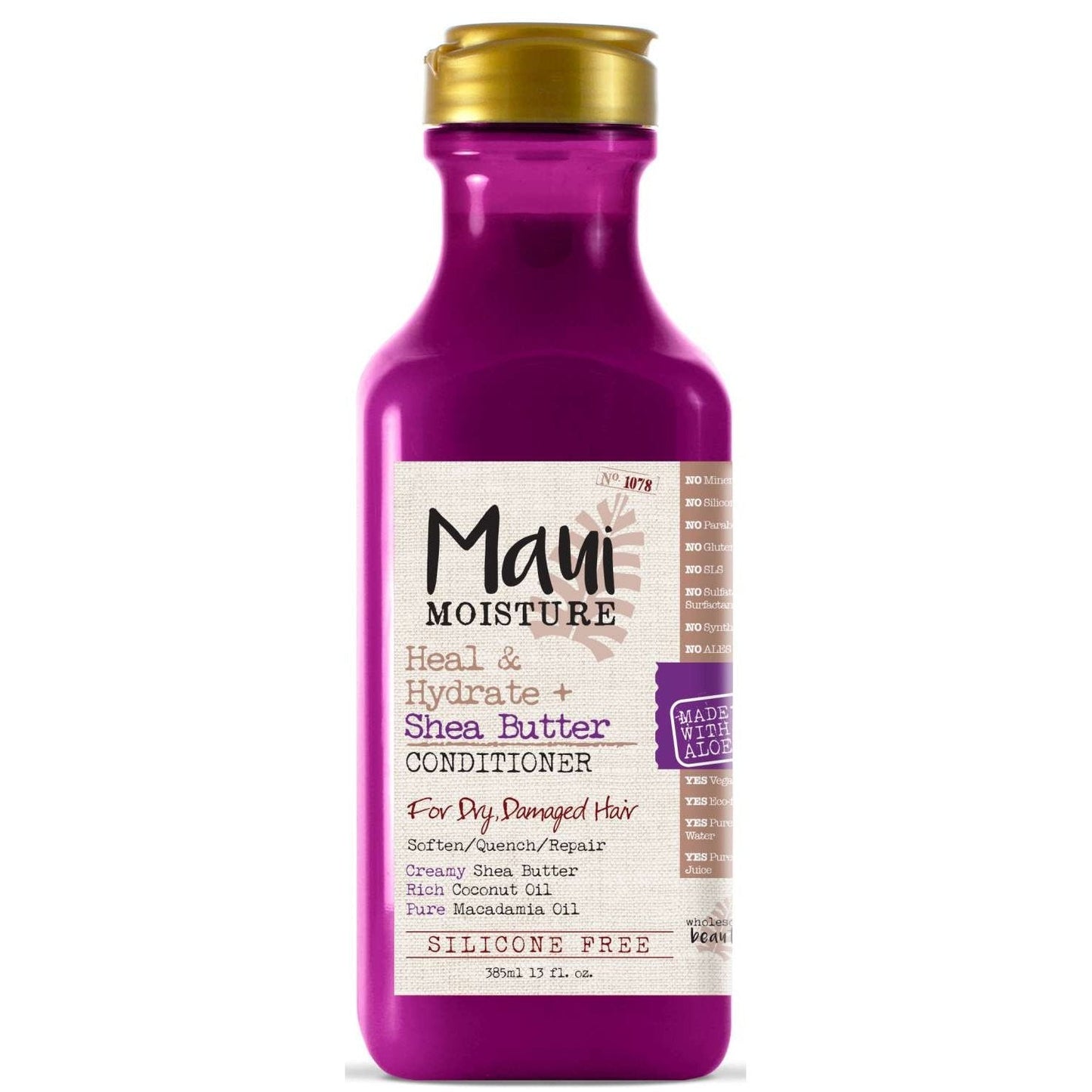 Shea Butter Conditioner for Dry, Damaged, Curly Hair