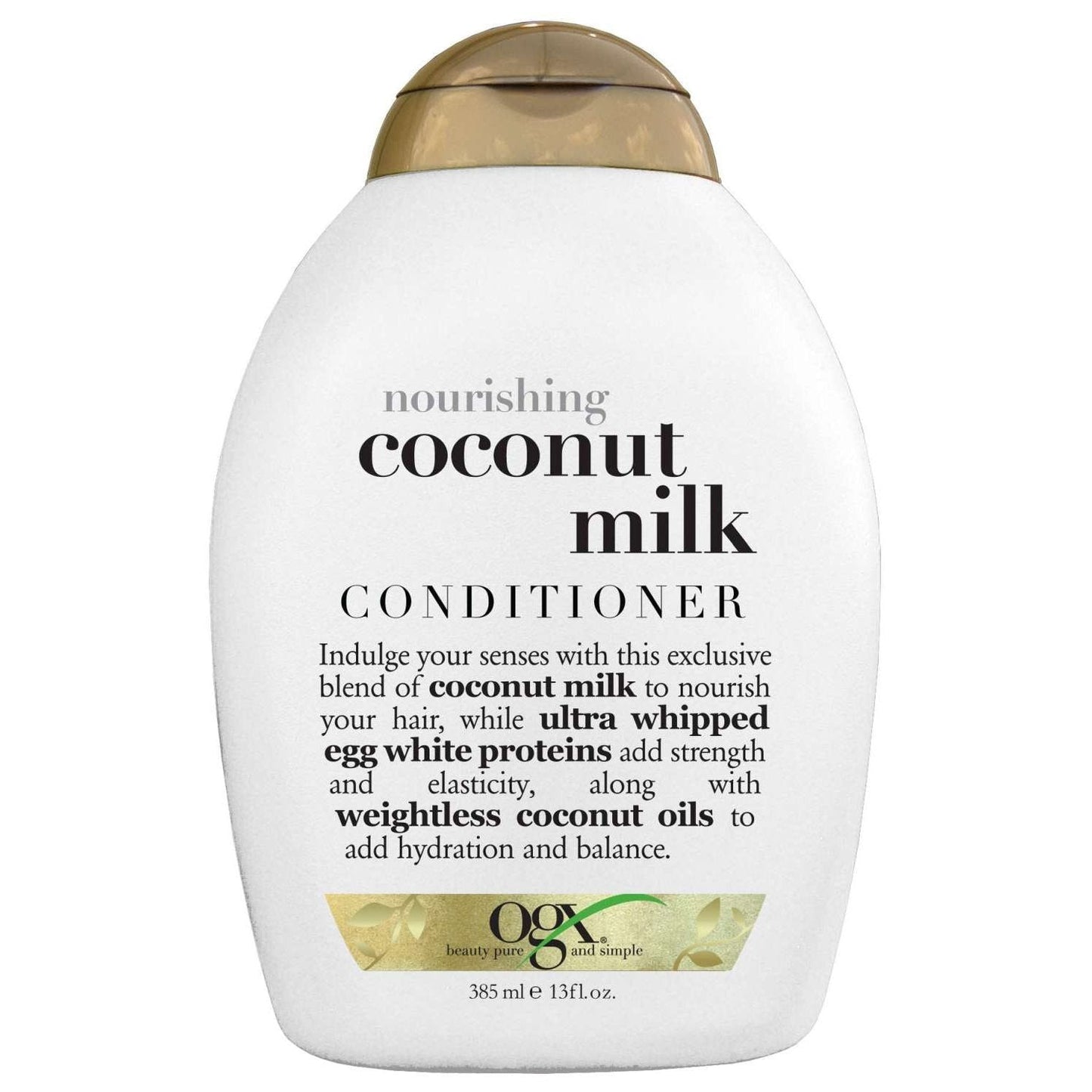 Coconut Milk Conditioner for Dry, Brittle Hair