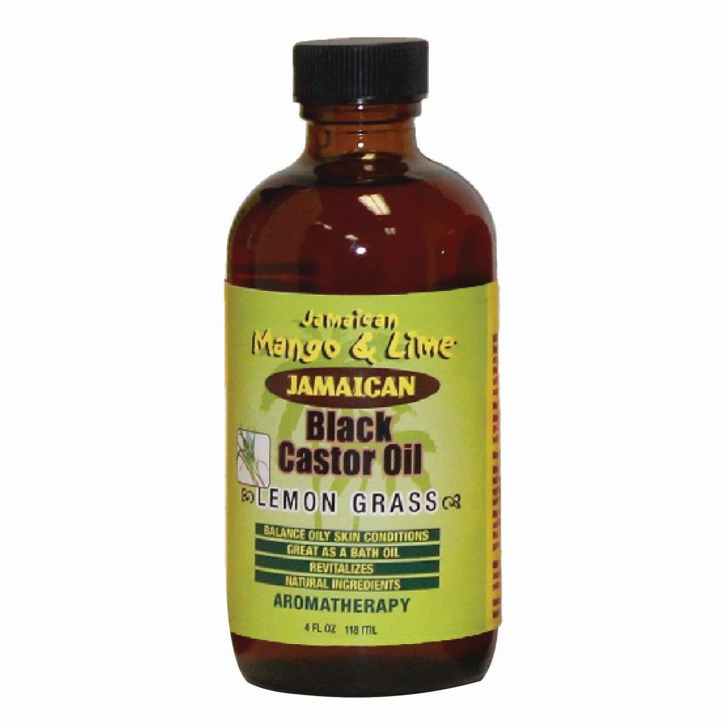 Black Castor Oil with Jamaican Mango and Lemon Grass
