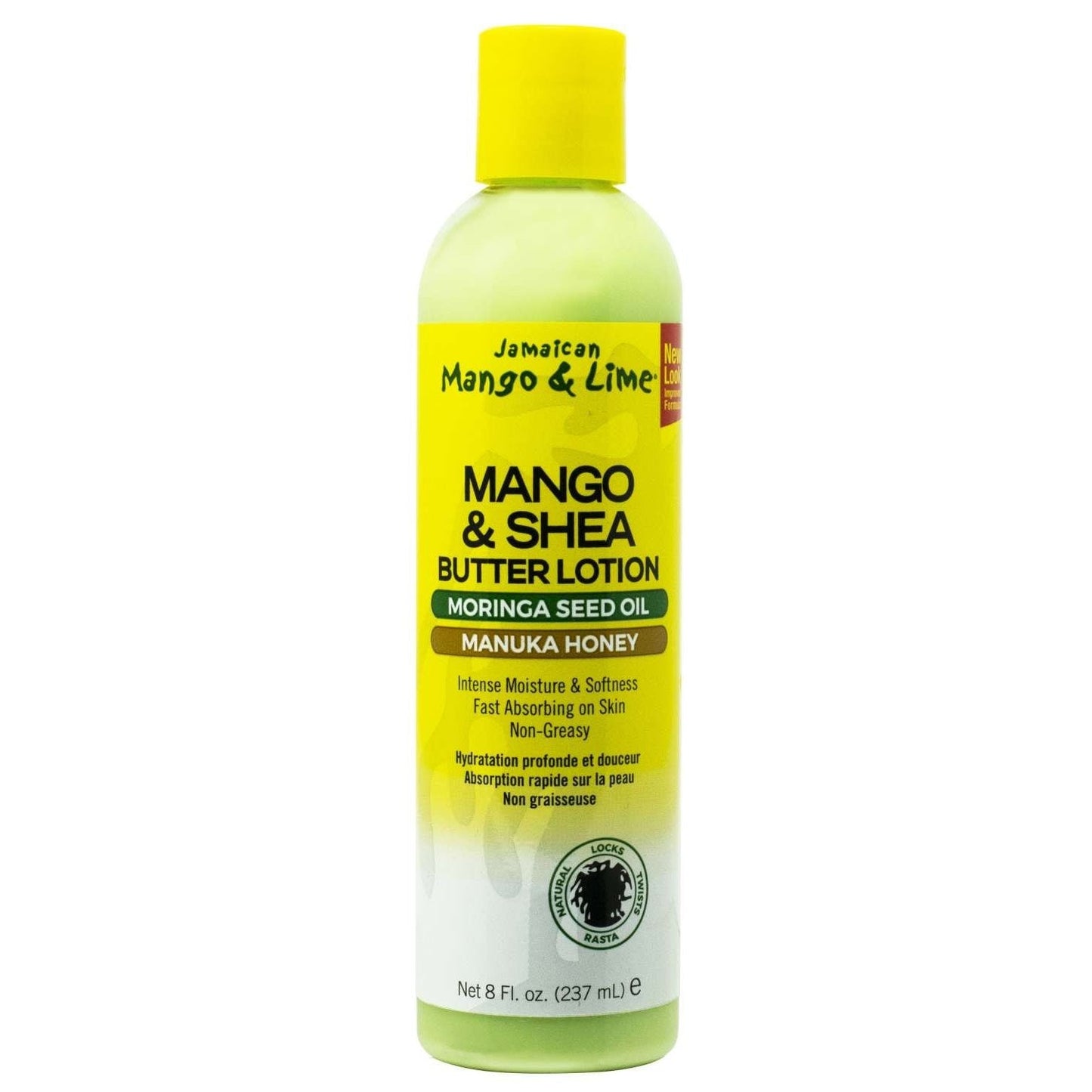 Shea Butter Body Lotion with Mango & Lime 8 oz