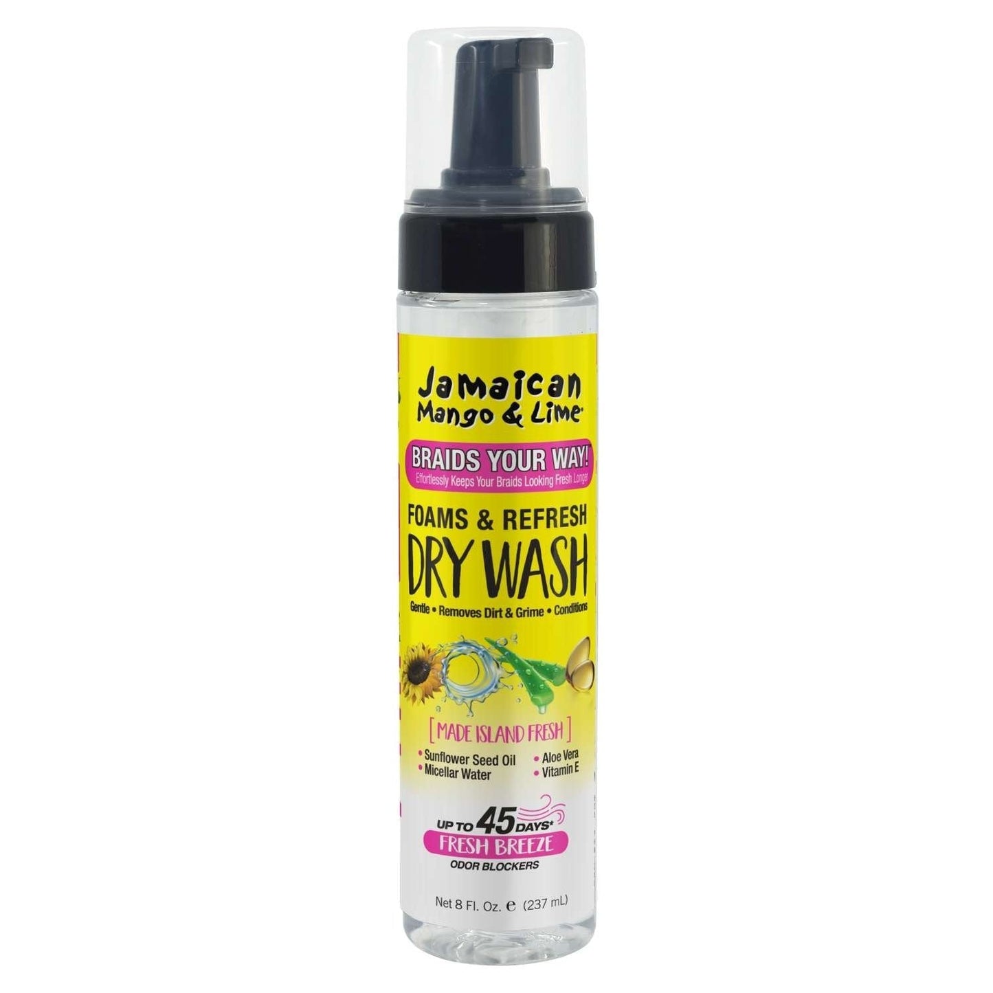 Foam Dry Wash with Jamaican Mango Lime