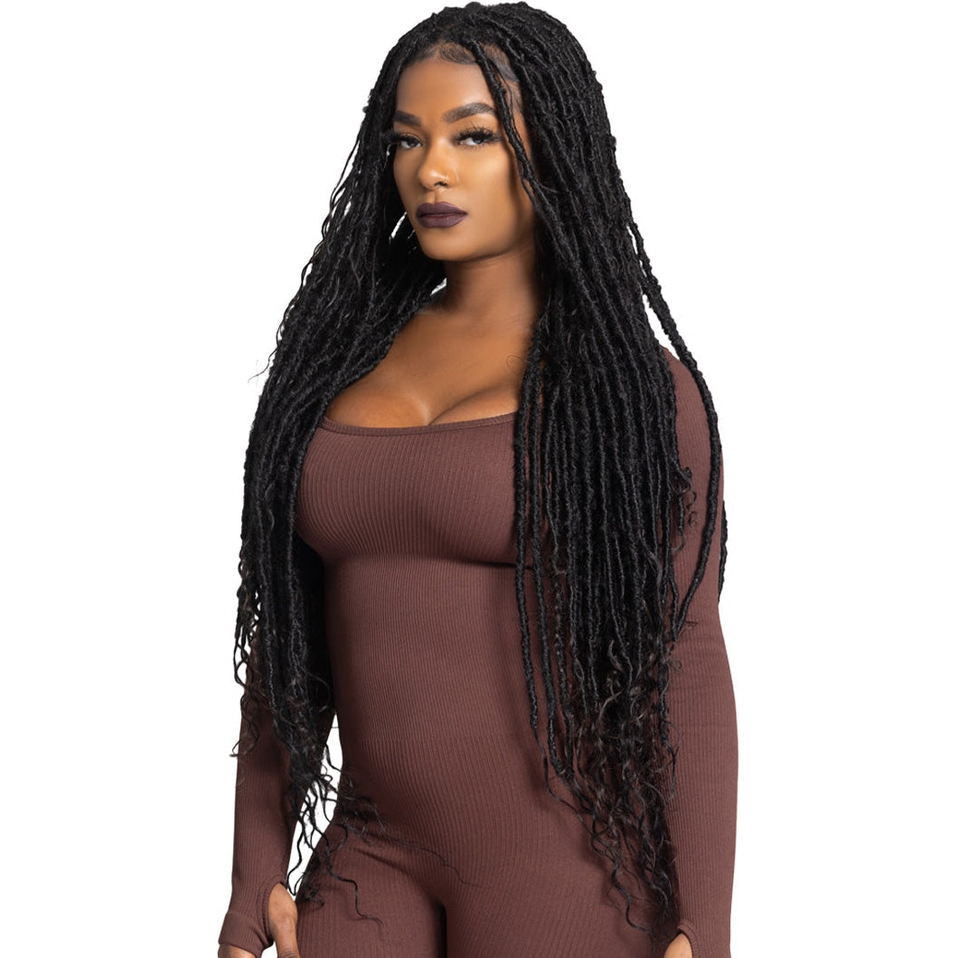 Urban Beauty Queen B Braid Synthetic Butterfly Goddess Locs 3X Value Pack 28 Inch Color 30