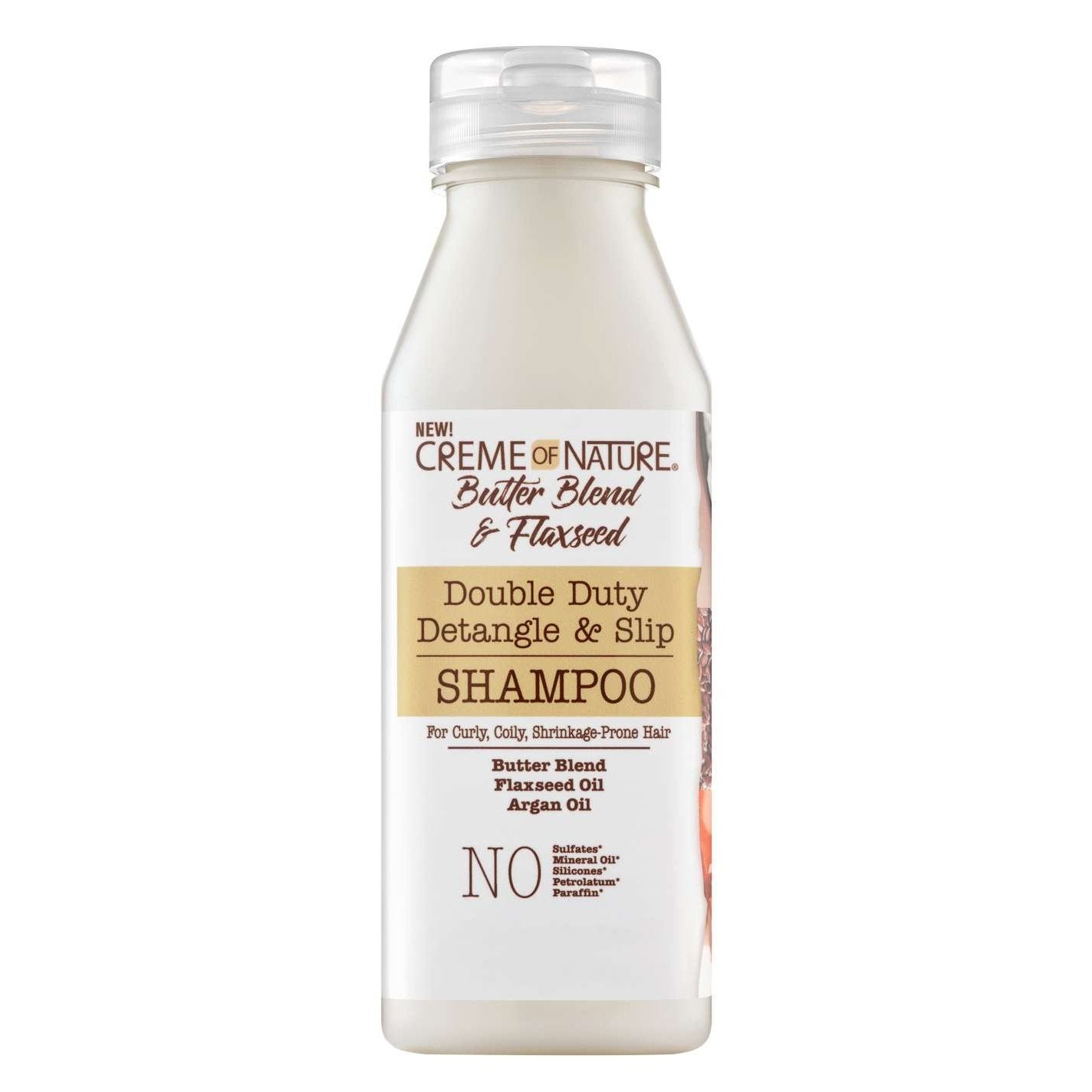 Creme of Nature Detangling Shampoo with Butter Blend & Flaxseed for Curly Hair