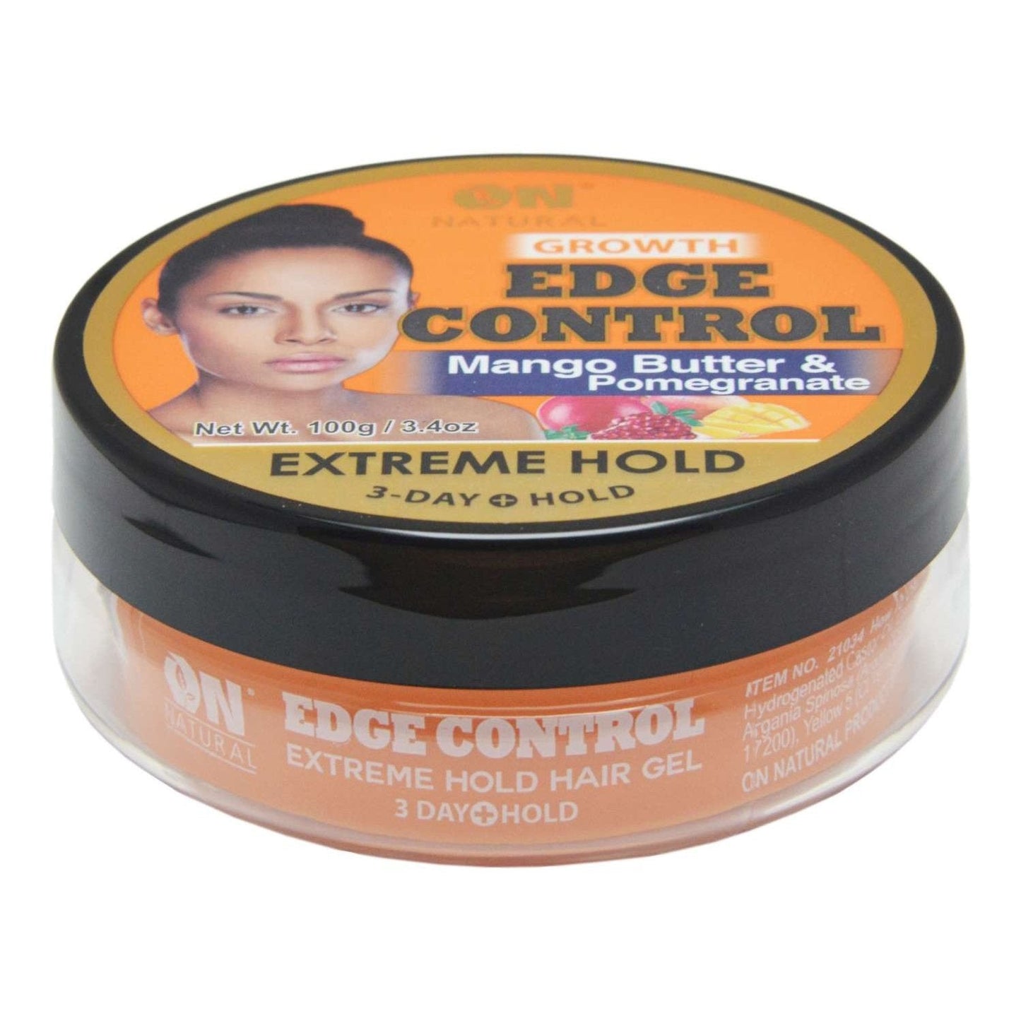 Extreme Hold Edge Control Gel with Mango Butter & Pomegranate