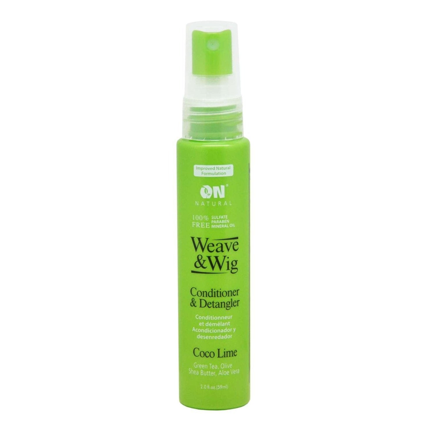 Conditioner and Detangler with Coco Lime, Green Tea & Olive Oil