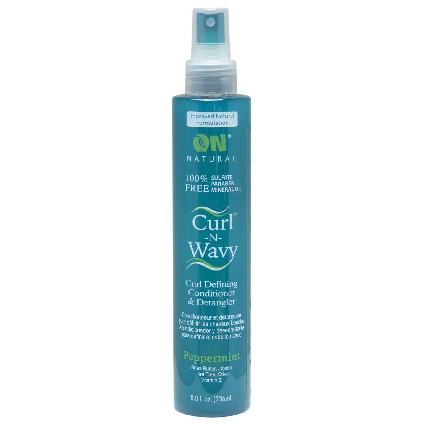 Curl-N-Wavy Peppermint Detangler Conditioner Sulfate-Free