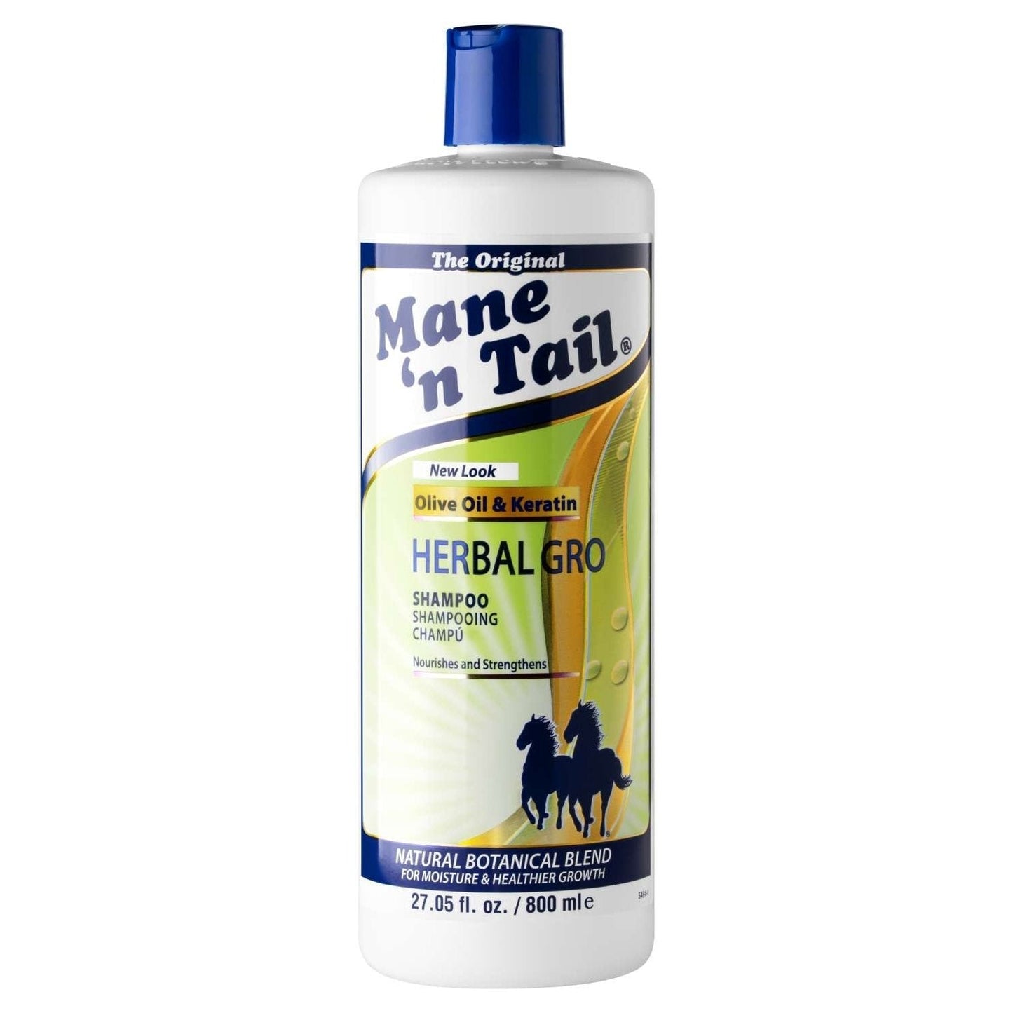 Herbal Gro Shampoo with Natural Herbs and Olive Oil Complex