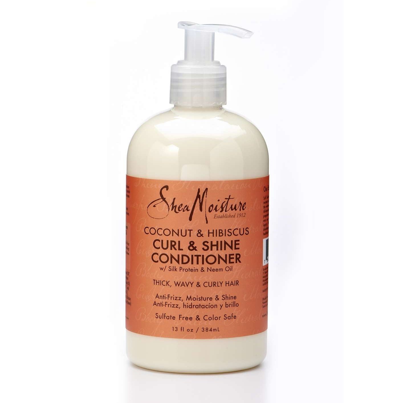 Shea Moisture Conditioner Coconut Hibiscus for Wavy Curly Thick Hair