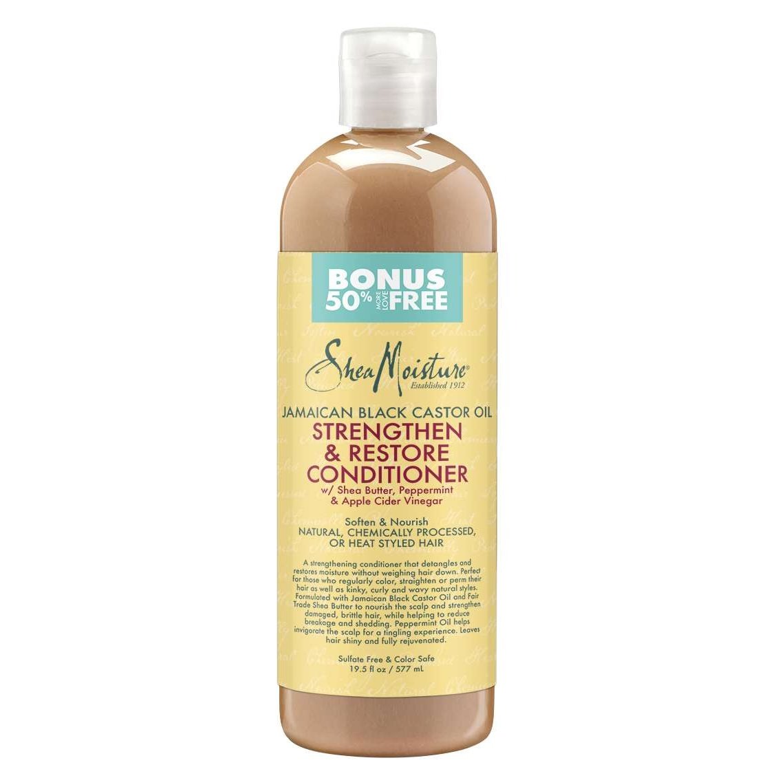 Shea Moisture Conditioner Jamaican Black Castor Oil Strengthen & Restore