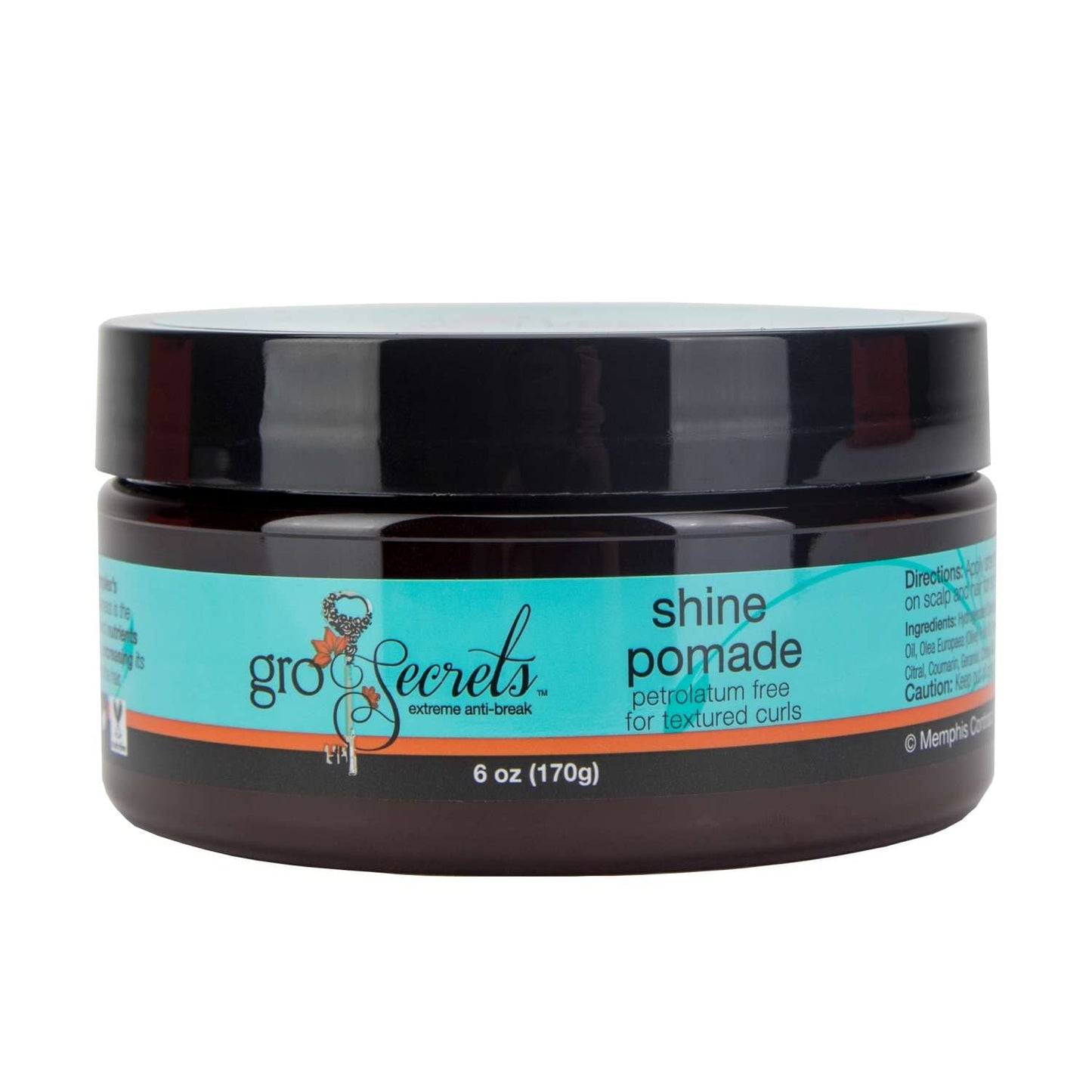 Shine Pomade for Textured Curls 6 Oz Paraben-Free