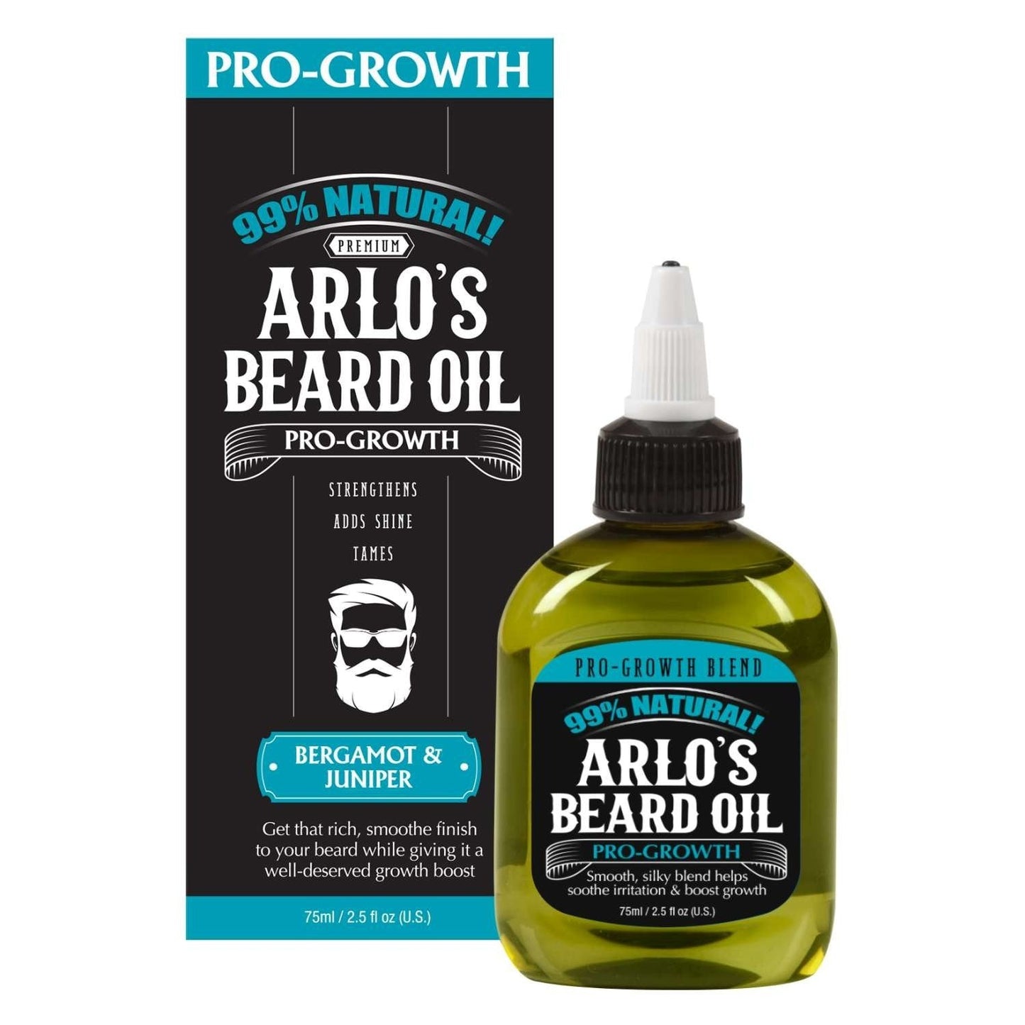 Beard Oil Bergamot Juniper 75 ml Pro Growth