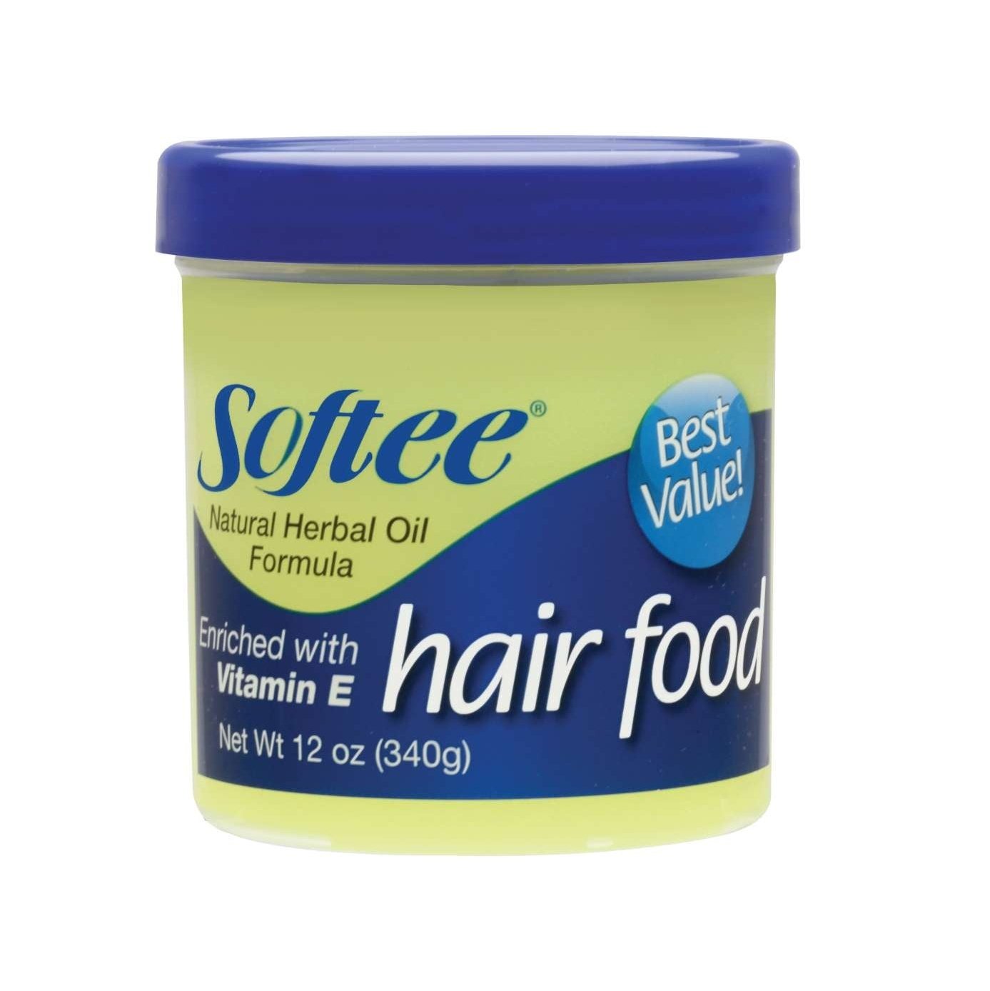 Hair Food Natural Herbal Oil with Vitamin E for Dry Damaged Hair