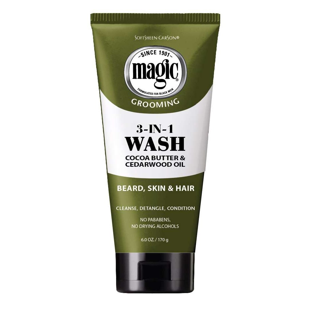 3-in-1 Beard, Face & Hair Wash 6.8 oz