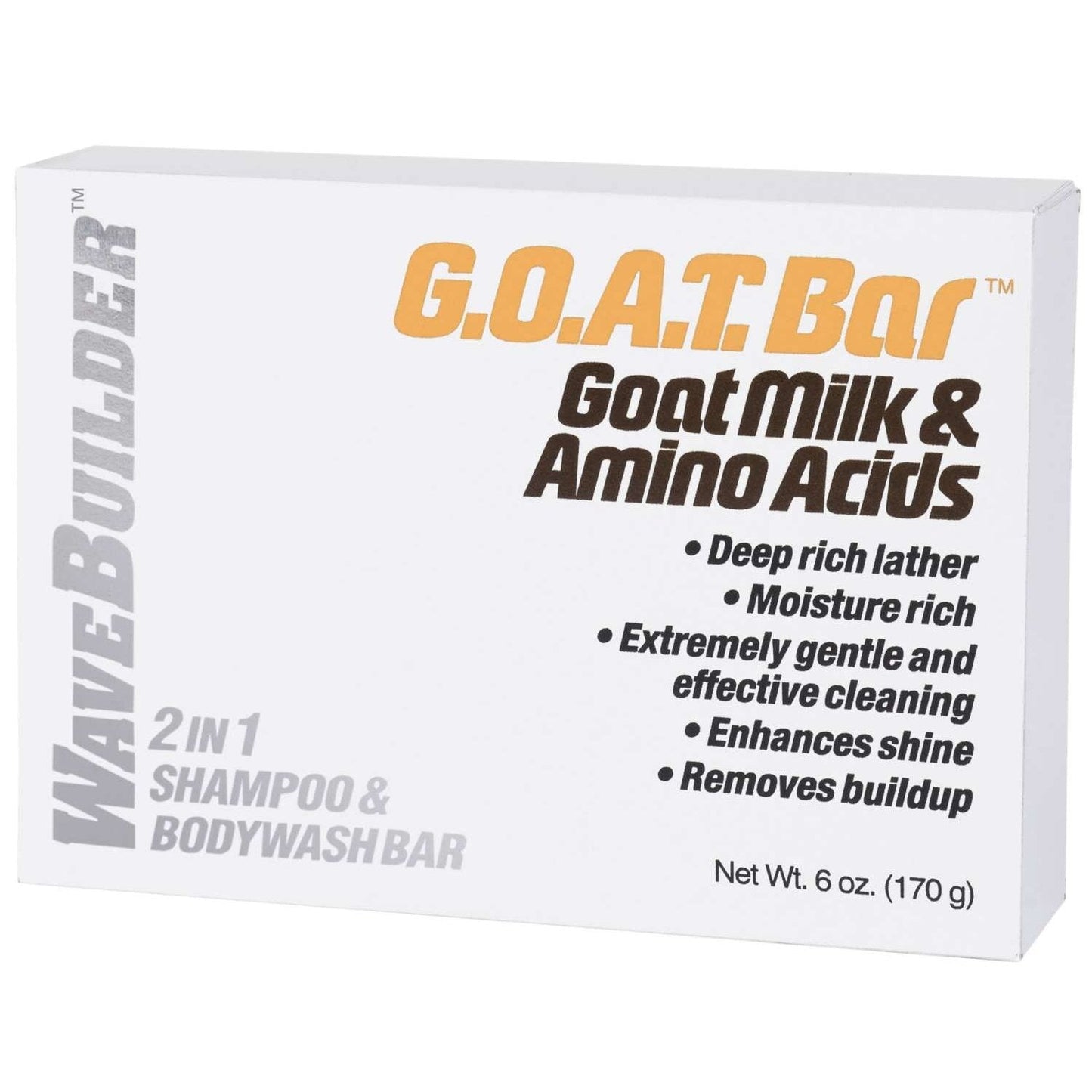 2-in-1 Body Soap and Shampoo Bar with Goat Milk and Amino Acids