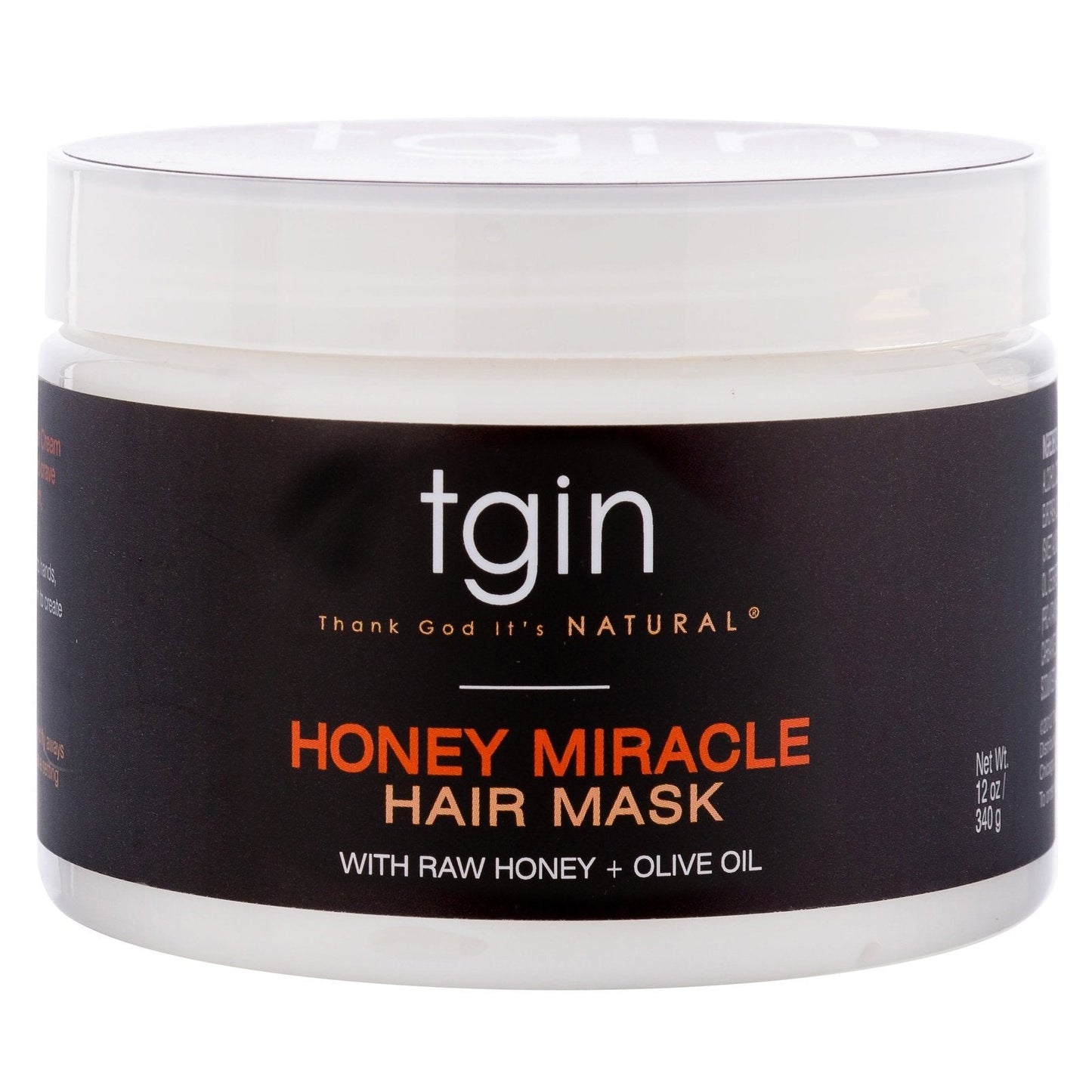 TGIN Hair Mask with Honey, Jojoba & Olive Oil