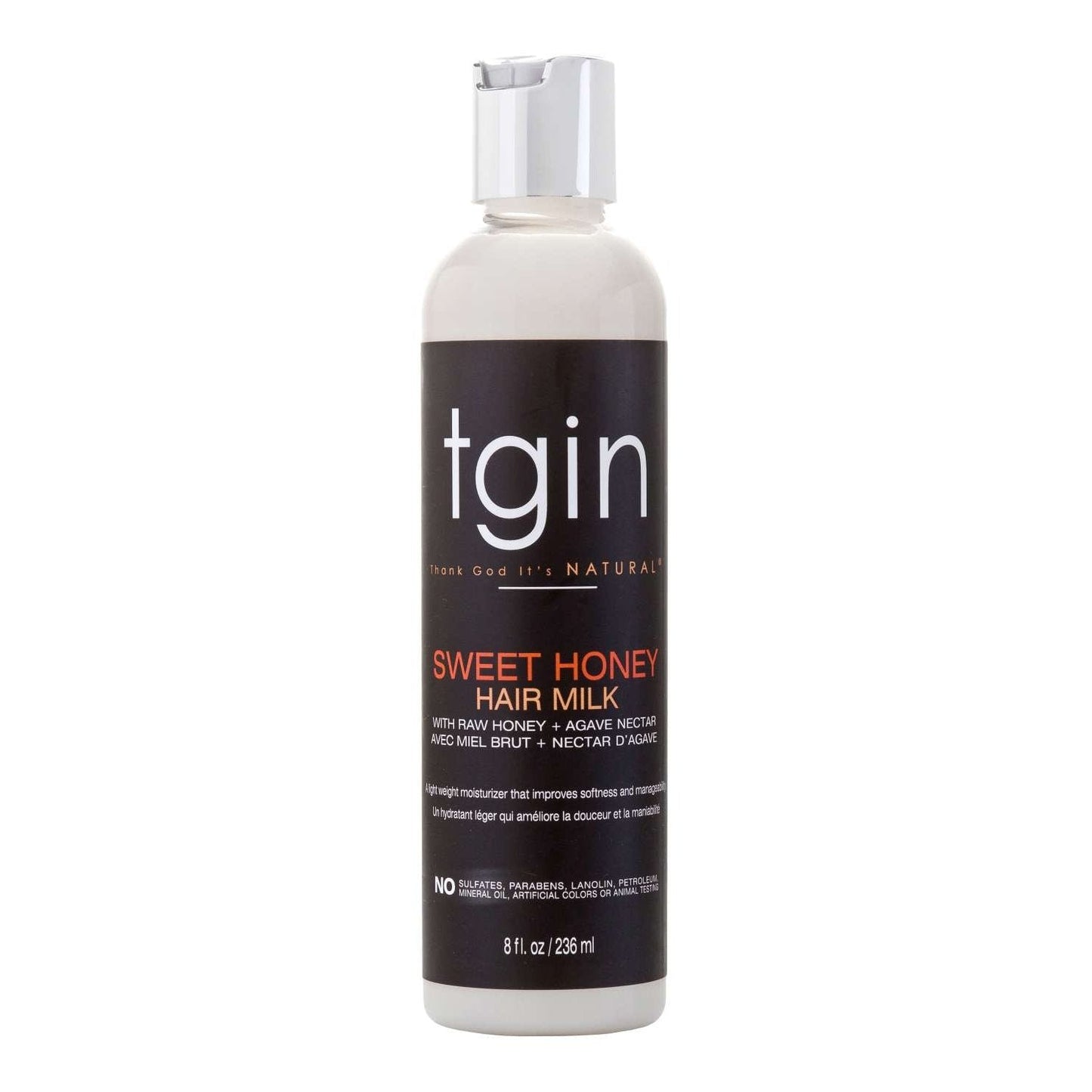 TGIN Hair Milk with Sweet Honey and Agave Nectar Moisturizer