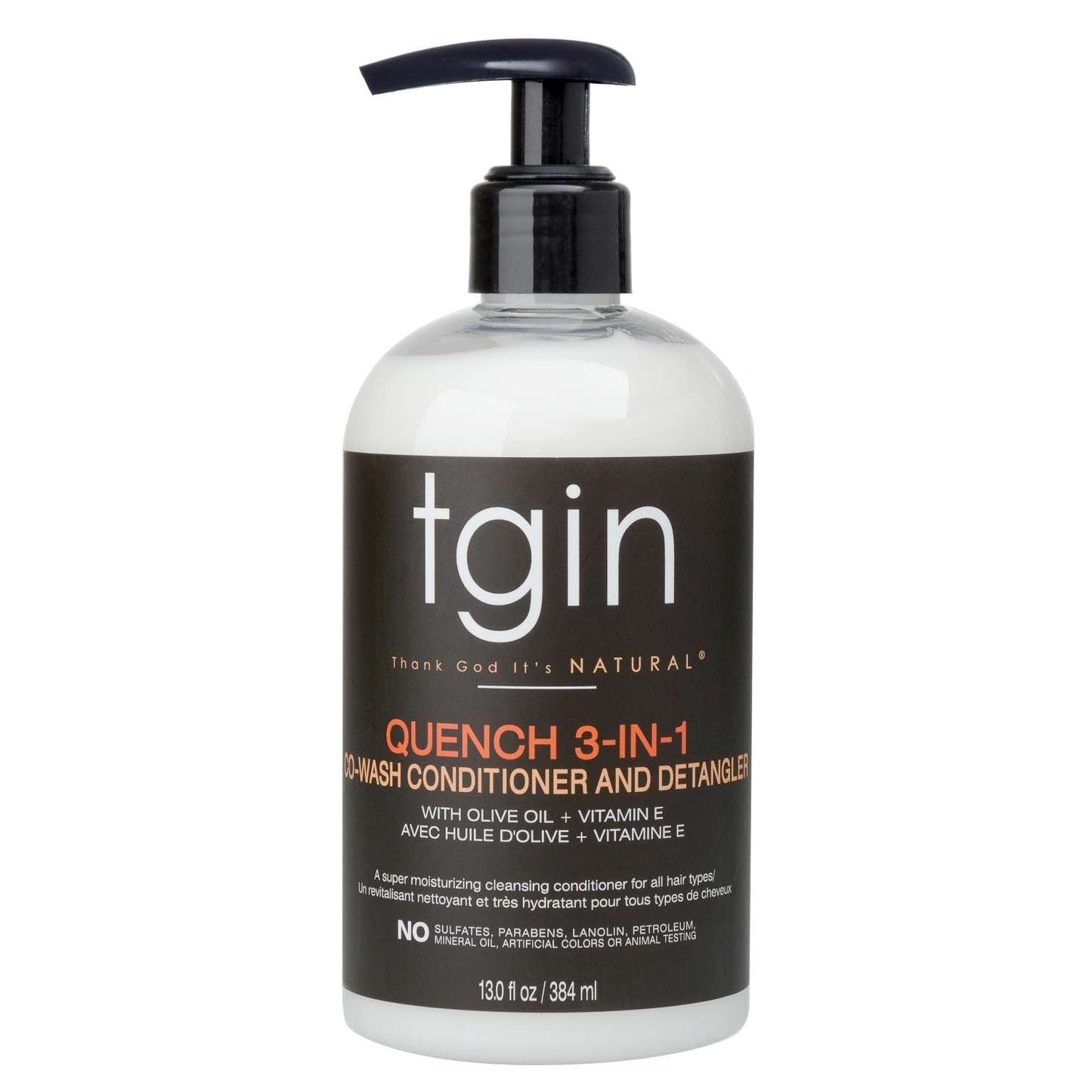 TGIN Co-Wash Conditioner and Detangler for Dry Curly Hair