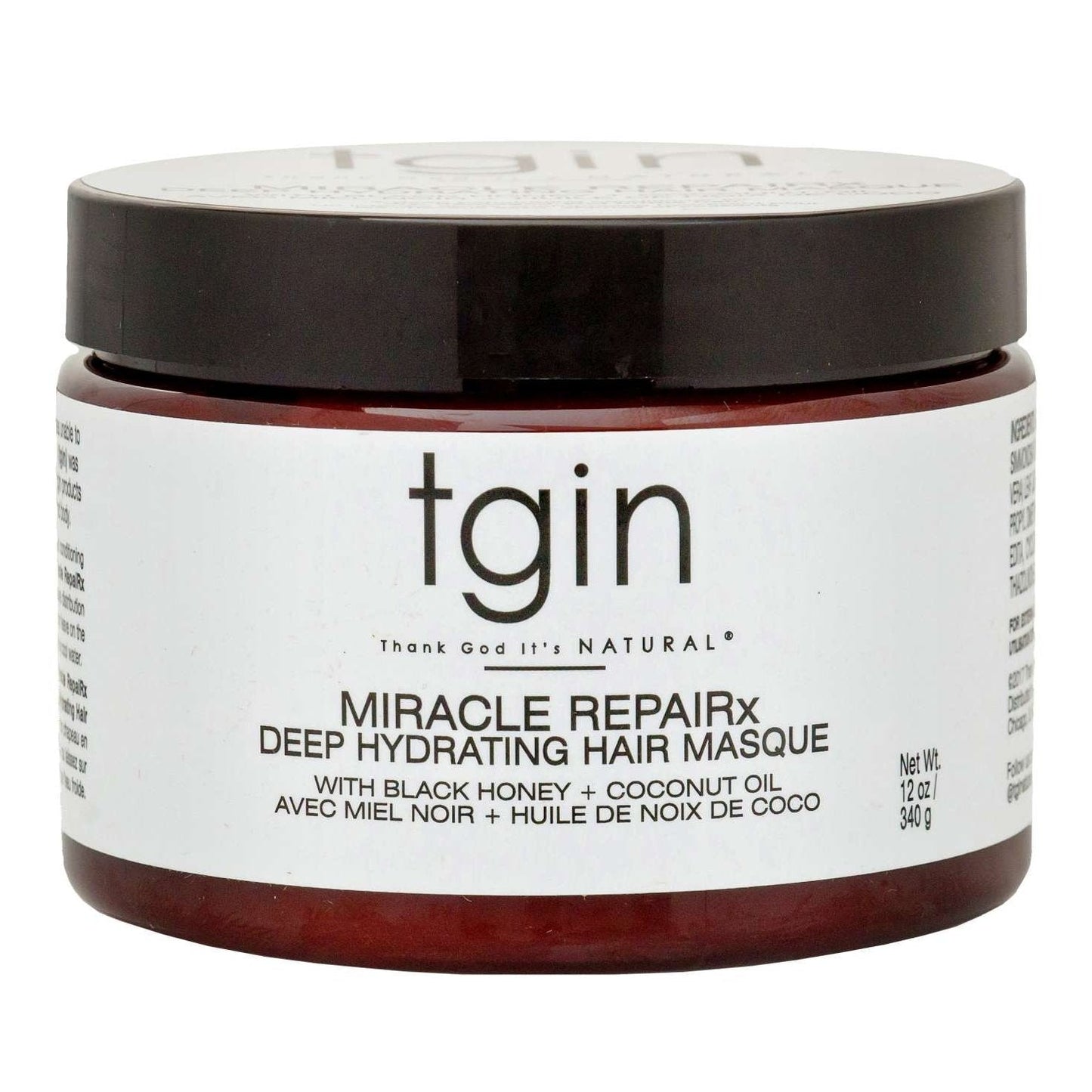 Deep Hydrating Hair Mask with Black Castor Oil and Biotin