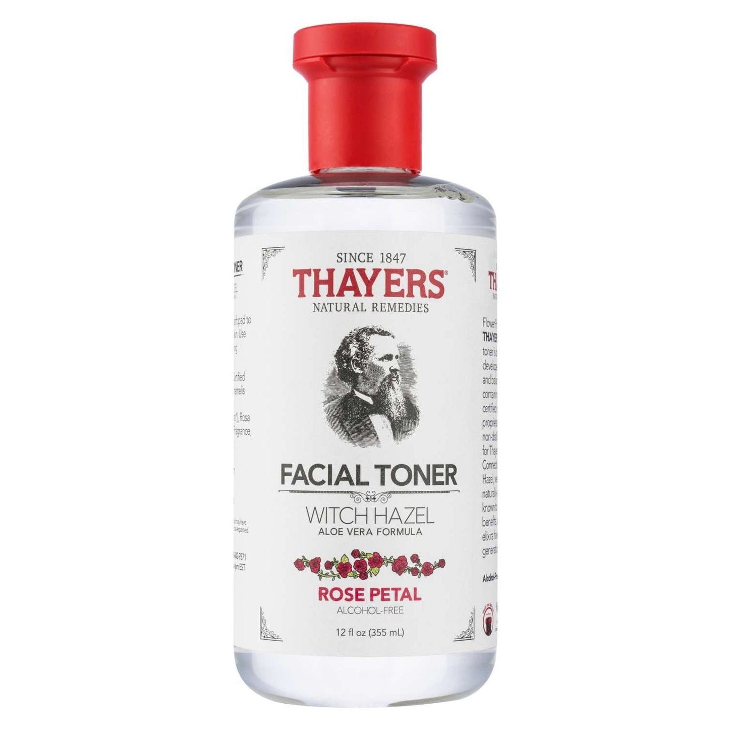 Facial Toner Witch Hazel Rose Petal Aloe Vera