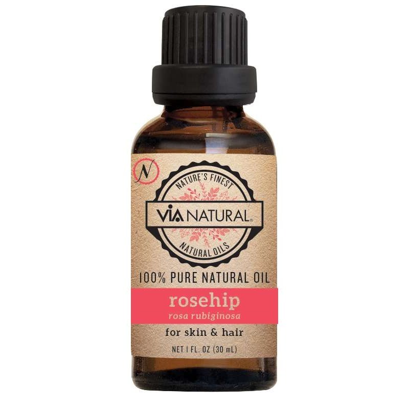 100% Pure Rosehip Oil 1 oz for Skin and Hair Care