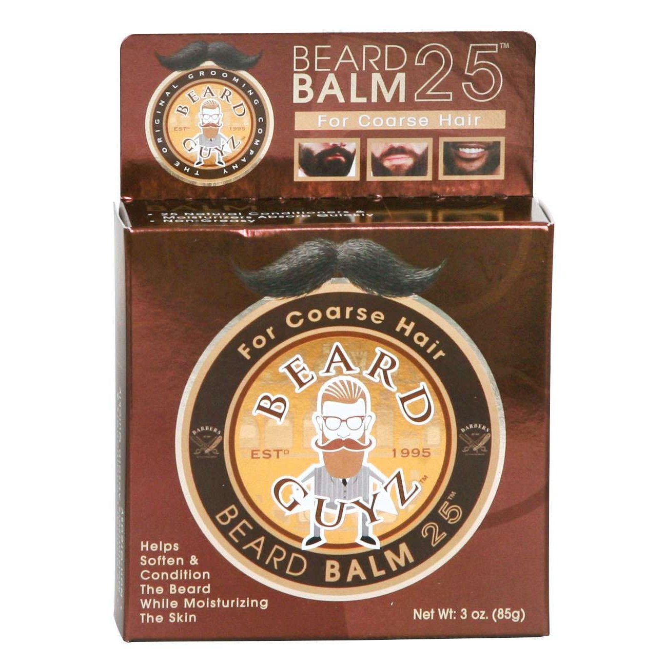 Beard Balm for Coarse Hair 4 Pack